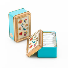 Load image into Gallery viewer, Mini Jewel Button Tin With Button