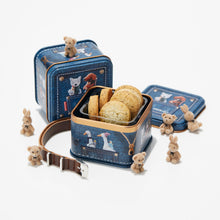 Load image into Gallery viewer, Teddy Tin With Miniature Bear or Rabbit
