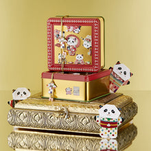 Load image into Gallery viewer, Kimono Panda Tin with Kimono Charm and Kimono Origami
