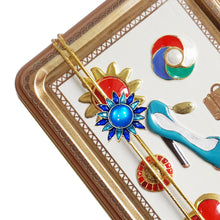 Load image into Gallery viewer, Mini Jewel Button Tin With Button
