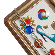 Load image into Gallery viewer, Mini Jewel Button Tin With Button
